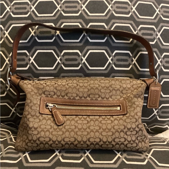 Coach Y2K Brown Tan Mini Purse with Matching Wallet - Picture 2 of 10